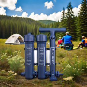 Venta superior eliminar bacterias de la mano del río UF sistema de filtración al aire libre filtro de agua de emergencia manual portátil UF purificador de agua - Product Image 6