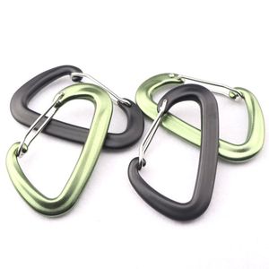 Mousqueton en alliage d'aluminium robuste 12kN Crochet léger durable pour la randonnée Laisses pour chiens Hamacs Porte-clés - Product Image 1