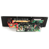 Penguat Suara Karaoke Portabel Digital Mini HIFI Craftsman untuk Luar Ruangan dengan Reverb, Dekoder Kartu USB/TF, Catu Daya 12V DC