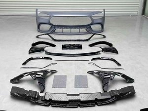 Vente en gros kit de carrosserie pare-chocs voiture d'arrivée pour <span class=keywords><strong>Mercedes</strong></span> Benz <span class=keywords><strong>AMG</strong></span> <span class=keywords><strong>GT</strong></span> <span class=keywords><strong>63</strong></span> 2019 kit de carrosserie pare-chocs - Product Image 5