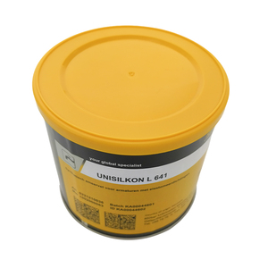 Kluber UNISILKON L 641 Grasso Sintetico Speciale a Base di Silicone per Alte Temperature 500g Trasparente a Bianco Pallido - Product Image 5