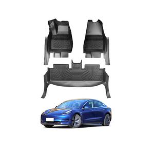 พรมปูพื้นรถยนต์ BENKE วัสดุ TPE คุณภาพสูง ทำความสะอาดง่าย แบบ 5 มิติ สำหรับรถยนต์ TESLA MODEL 3 ปี 2019+ (108x68x32) - Product Image 2