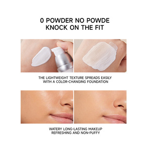 Fond de Teint Hydratant et Teintant Waterproof à Changement de Couleur, Base de Maquillage Naturelle, Correcteur Longue Durée 16H, Lissant, Marque Privée - Product Image 6