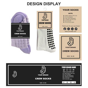 Chaussettes respirantes absorbant les sports de montagne pour hommes, antidérapantes, à haute élasticité, pour vélo - Product Image 5