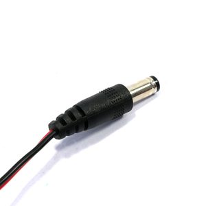 Kabel Harness Daya DC5525 Male 5.5*2.5*22.5mm UL2468 20AWG 1m PVC Tembaga Murni untuk Lampu LED Strip Kamera Keamanan - Product Image 2