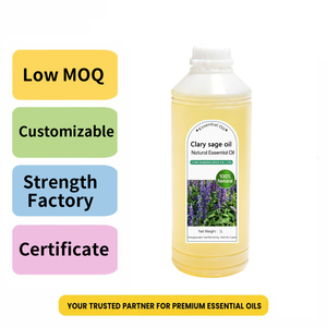 Huile Essentielle de <span class=keywords><strong>Sauge</strong></span> Sclarée Premium, Extrait Végétal Naturel, pour Diffuseur d'Arômes, Bougies DIY, Vente en Gros en Vrac pour Distributeurs Mondiaux - Product Image 1