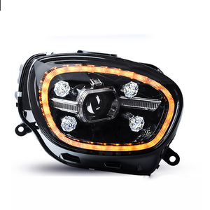 Fari Full LED per BMW <span class=keywords><strong>MINI</strong></span> <span class=keywords><strong>Cooper</strong></span> <span class=keywords><strong>Countryman</strong></span> F60 con Lente Bi-xeno, Proiettore, Indicatori di Direzione LED, Luci Diurne e Indicatori Sequenziali - Product Image 3