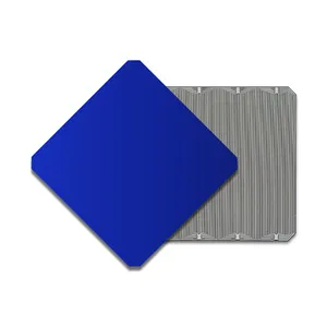 Célula solar orgânica de alta eficiência, painel solar de silicone monocristalino 6w 7w 10w, célula solar totalmente traseira para uso doméstico