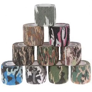 Elastic <b>Patch</b> Velcroes Adjustable Custom <b>Cable</b> Ties Camouflage Self-adhesive Velcroes Nylon Camouflage Nylon Fabric Velcroes - Product Image 3