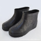 Bottes de pluie basses blanches pour hommes avec doublure en maille imperméable antidérapante et semelle intérieure en EVA pour le travail estival en cuisine, en usine alimentaire et dans les restaurants