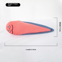 Petit jouet à mâcher pour chat, chatnip, simulation de poisson, auto-divertissement, soulage l'ennui, résistant aux morsures, teaser pour animaux de compagnie, vente en gros de jouets pour chats