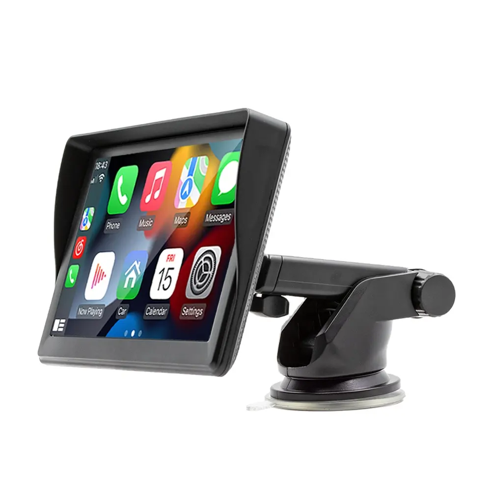 Icreative 7 Inch Car Mp5 Portable Multimedia Video Player Wireless Carplay Android Auto Bluetooth-compatible FM Touch Screen