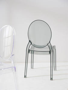 Bazhou FactoryシンプルでモダンなOバックプラスチック樹脂パーティークリアアクリルチェア、重量を保持できるイベント用 - Product Image 6