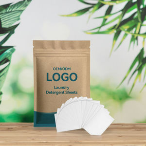 Eco-Friendly Biodegradable Laundry Sheets Solid Disposable Washing <strong>Detergent</strong> Jasmine Floral Lavender Plastic-Free - Product Image 1