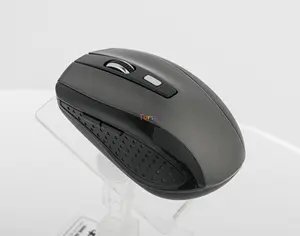 Mouse de computador portátil sem fio, venda quente, luz de escritório portátil 2.4g, escavação a laser da tecnologia rf