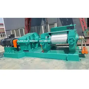 Truck tyre rubber cracker mill