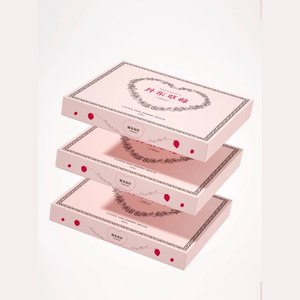 Boîte cadeau rigide écologique personnalisée en papier, double porte à fermeture magnétique, finition mate, avec étiquette de vœux, idéale pour mariage - Product Image 4