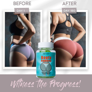 Stock WXW Booty Boosting Enlarge Butt <b>Hip</b> Gummies Healthcare Booty Boosting Gummy Pueraria Mirifica Extract Booty Boosting Gummy - Product Image 3