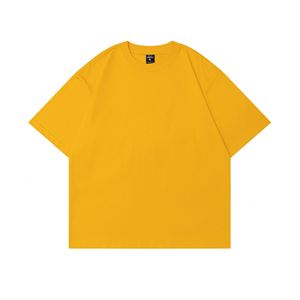 MT2756 suministro de fábrica al por mayor personalizado 270 Gsm 100% algodón hombro caído Camisetas de gran tamaño para hombres - Product Image 3