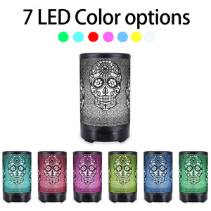 Difusor de Aroma con Forma de Calavera, 100 ml, Mini Humidificador USB con Luz LED para el Hogar - Product Image 3