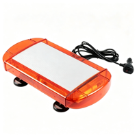 Barre lumineuse de signalisation LED 24W, montage magnétique sur toit, indice de protection IP65, 12-24V, Led Soul LS-WA-B0835G, boîtier en alliage d'aluminium PC, multiple