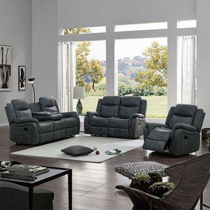 Ensemble de canapés inclinables très demandés pour la maison, avec table rabattable - Product Image 5