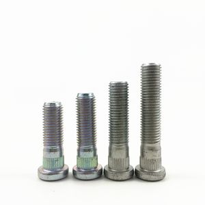 Camion lourd de haute qualité antivol titane voiture jante boulon plat tête ronde goujons entretoise de roue boulons - Product Image 5