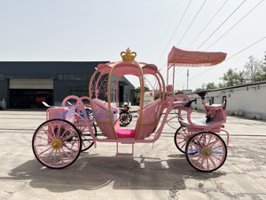 Poupée <span class=keywords><strong>Princesse</strong></span> <span class=keywords><strong>Cendrillon</strong></span> avec Carrosse Citrouille Rose, Meilleure Vente, Jouet <span class=keywords><strong>Princesse</strong></span> Taille Réelle, Carrosse Citrouille à Vendre - Product Image 6