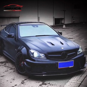 High Quality Style Body Kit for C Class W204 C63 Car Accessories Upgrade Front Rear Bumper Fenders New - Product Image 2