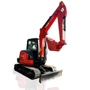 La Clásica Miniexcavadora Japonesa Original de Primera Marca KX165 de 5 Toneladas, Excavadora Usada KX165, Excavadora 165, Se Vende Bien - Product Image 1