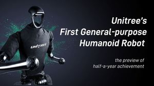 Robot humanoïde Unitree H1 de 180 cm avec LIDAR 3D et caméra de profondeur, prend en charge le développement linguistique et l'intelligence artificielle embarquée - Product Image 2