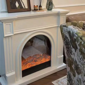 2025 Cheminée <span class=keywords><strong>électrique</strong></span> classique moderne avec chauffage à température réglable à flamme LED pour une installation intégrée à la maison et à l'hôtel - Product Image 3