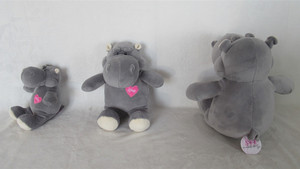Vente chaude doux <span class=keywords><strong>hippopotame</strong></span> en <span class=keywords><strong>peluche</strong></span> pour bébé jouet - Product Image 3