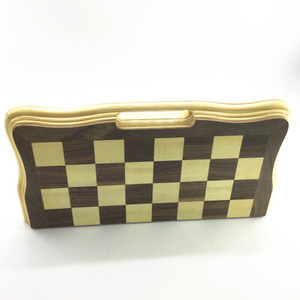 Vente en gros 15 pouces jeu <span class=keywords><strong>d</strong></span>'échecs en bois tournoi international pièces <span class=keywords><strong>d</strong></span>'échecs 8cm hauteur royale pour jeu de table borad - Product Image 2