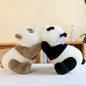 Peluche de Panda Gigante Adorable, Súper Suave, Kawaii, Almohada con Peso <span class=keywords><strong>para</strong></span> Aliviar el Estrés, <span class=keywords><strong>para</strong></span> Novias, Niños - Product Image 4