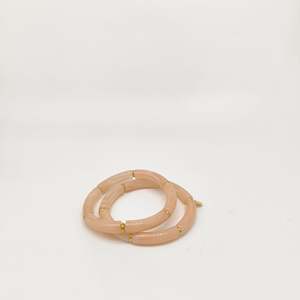 Bracelet tendance en acier inoxydable 316L plaqué or PVD, bijoux durables et résistants pour femmes - Product Image 1