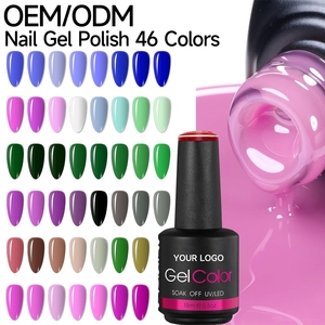 เจลทาเล็บหลากสี 15 มล. สำหรับมืออาชีพและ DIY ทาได้ง่าย สีสม่ำเสมอ บริการออกแบบลายตามสั่ง ODM - Product Image 1