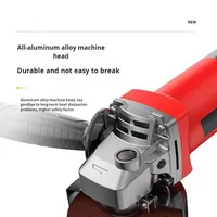 Meuleuse d'angle industrielle 18V personnalisable haute puissance à vitesse réglable avec disque de polissage pour usage domestique