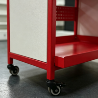 Étagère de présentation mobile de qualité supérieure, robuste et écologique, pour supermarchés et magasins de détail