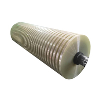 40 Micron 10Mic Bopp Stratification Thermique Rouleau Jumbo Film Fabricant Transparent 6Mm 17 Mic 25 Mic