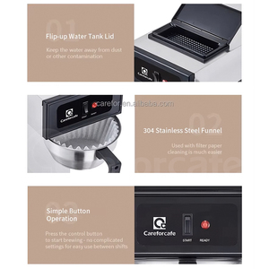 Commercial <b>Coffee</b> Brewer Filter Catering <b>Coffee</b> Maker Stainless Steel <b>Fully</b> <b>Automatic</b> Filter Drip <b>Coffee</b> <b>Machine</b> for Office - Product Image 3