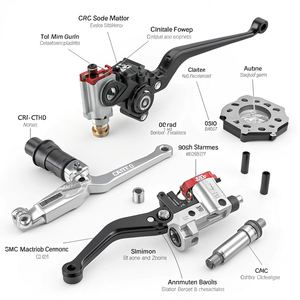Servicio de Mecanizado CNC para Motocicletas, Piezas Personalizadas de Aluminio, Freno, Embrague, Reposapiés, Cubierta del Motor - Product Image 2