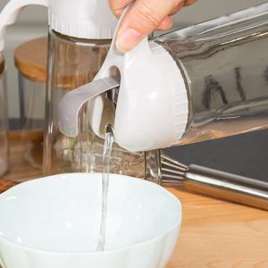 Gloway – récipient à condiments étanche, bouteille distributrice d'huile d'<span class=keywords><strong>olive</strong></span> en verre anti-goutte avec bouchon et bouchon automatique - Product Image 2