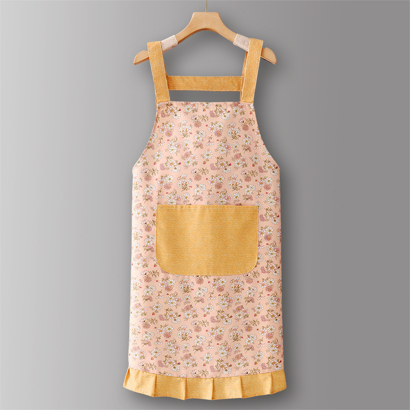 Tasca grande con bretelle in cotone yellowsj635