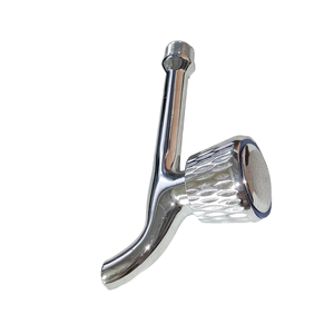 Aleación de zinc Chormed Plated del fabricante Bibcocks de jardín al aire libre Grifo de zinc curvo anticongelante a prueba de explosiones de 1/2 pulgadas - Product Image 1