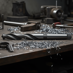 Fervi Tapered Shank Twist <b>Drill</b> <b>Bit</b> 10mm For Metal Drilling - Product Image 3