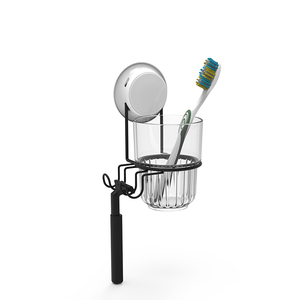 <span class=keywords><strong>Portaspazzolino</strong></span> singolo <span class=keywords><strong>a</strong></span> <span class=keywords><strong>ventosa</strong></span> <span class=keywords><strong>portaspazzolino</strong></span> <span class=keywords><strong>a</strong></span> parete con tazza per spazzolino da denti - Product Image 5