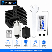 Kit de Hotend de Acero Endurecido Totalmente Metálico para Bambu Lab P1 P1S X1 X1C, con Termistor de Calentamiento y Ventilador de Refrigeración, Piezas de Actualización para Impresora 3D