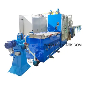 Cable making machine physical foaming cable extrusion machine with wire drawing machine