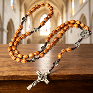 La Milagrosa en Caja de Acero Inoxidable, Joyería de la Virgen María, Acero al por Mayor para Recuerdo de Lujo, Hermosos Rosarios Católicos - Product Image 4